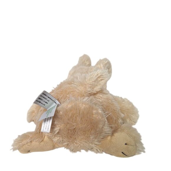 Cuddle Barn Animated Plush Dog Sings & Moves Ears Tan Green Polka Dot Bow 14" - Picture 5 of 7